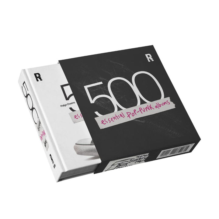 Ruffian Books 500 Essential Pop Punk Albums Slip Cover Black 500 Pop Punk Albums