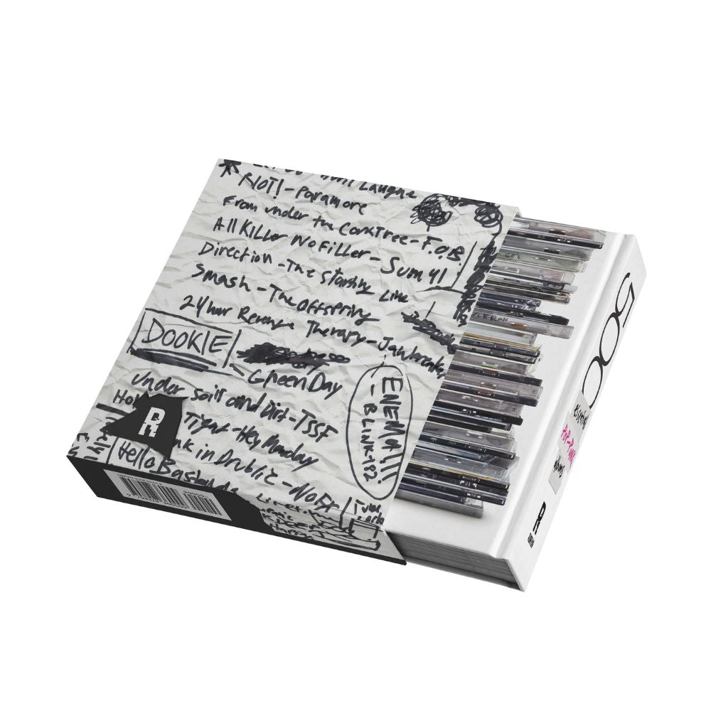 Ruffian Books 500 Essential Pop Punk Albums Back Slip Cover Special Autographed Signature Detailing