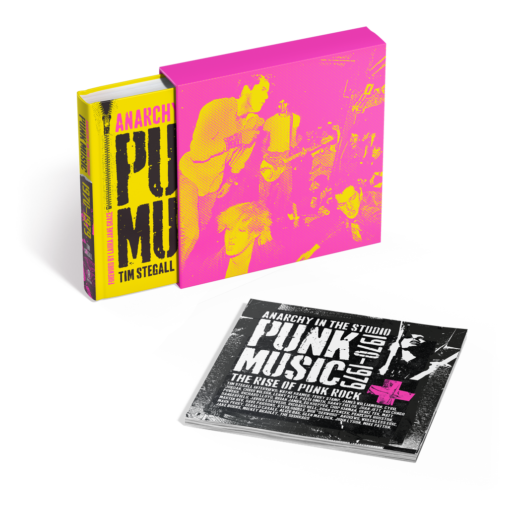 Anarchy in the Studio 70s punk book with limited edition slipcase and interview zine bundle – Ruffian Books