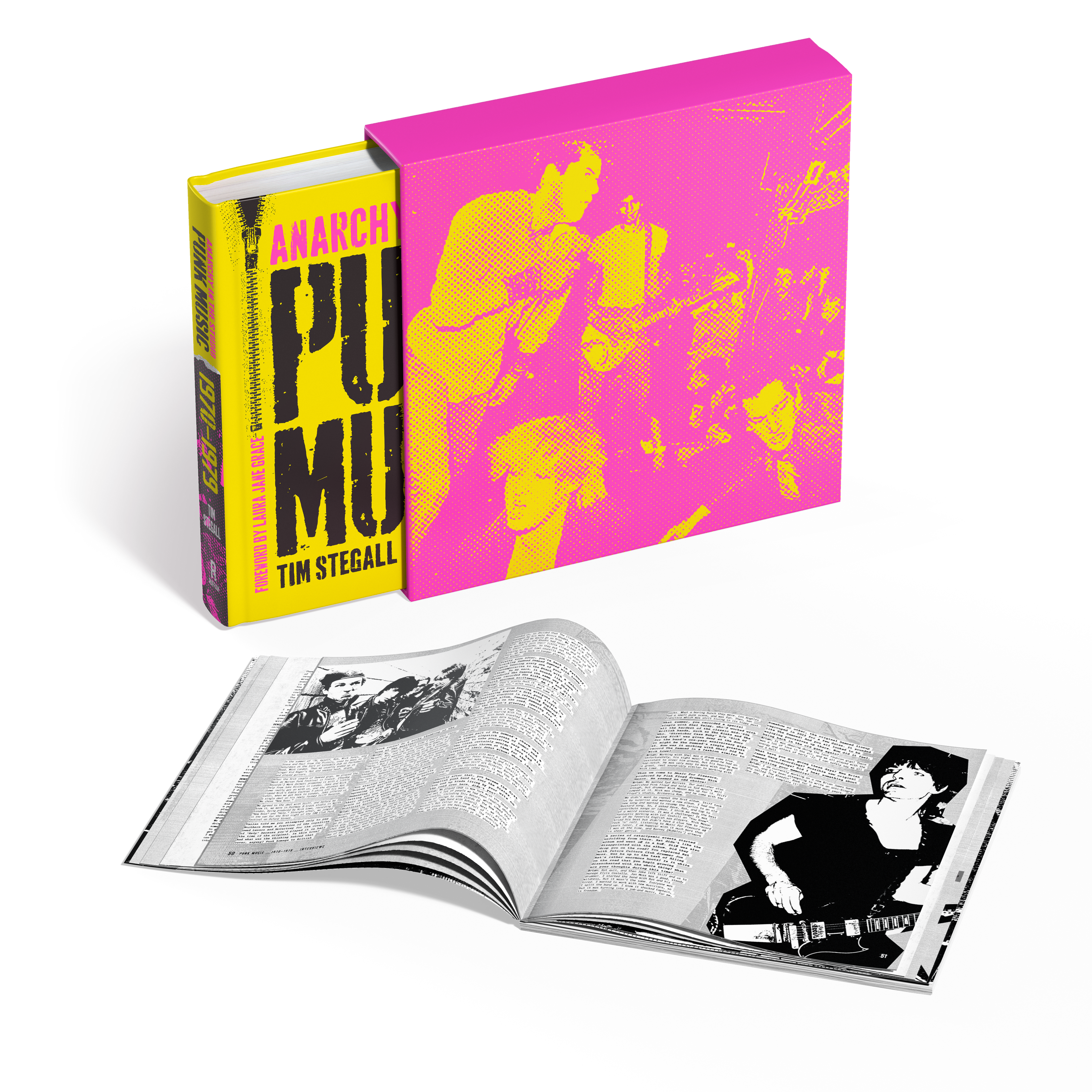 Anarchy in the Studio 70s punk book with limited edition slipcase and interview zine bundle – Ruffian Books